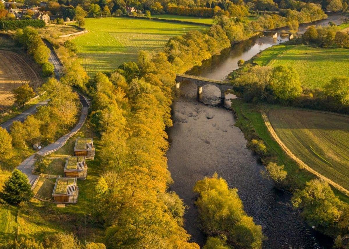 Whispering Waters Teesdale Lodges Gainford 外观 照片